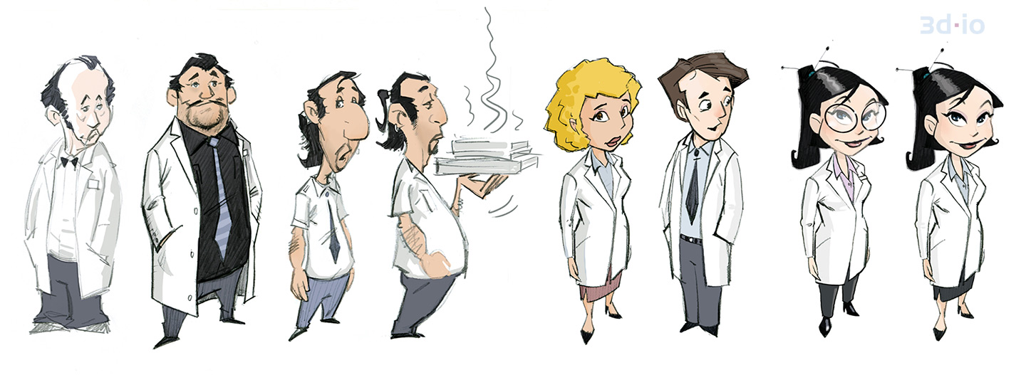 Merck Safety Lab concept art