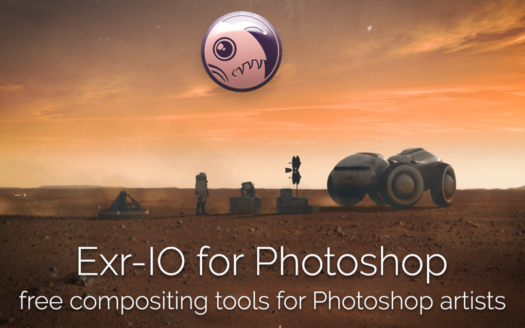 Exr-IO Photoshop plugin released!